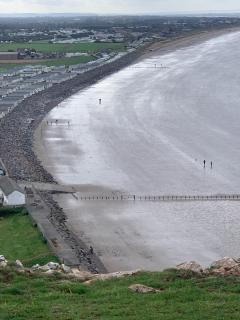 Looking out from Brean Down